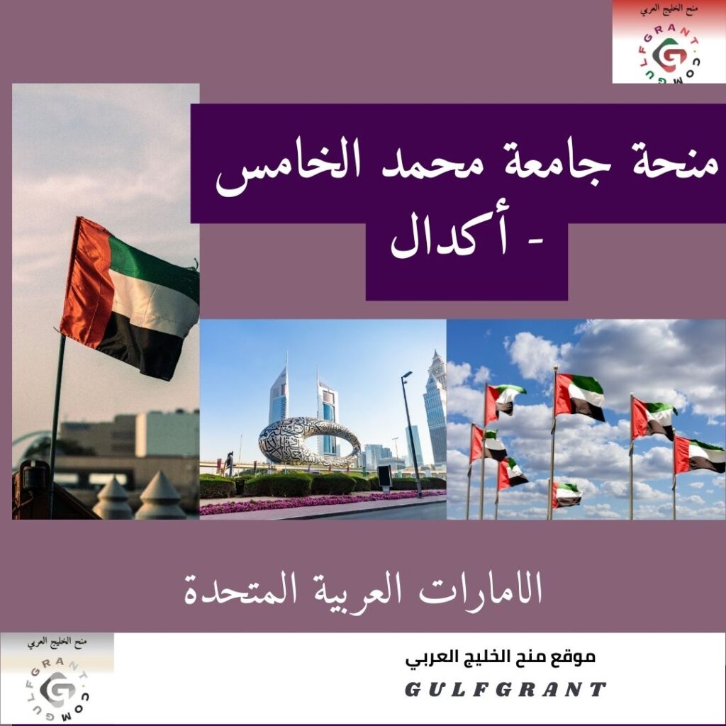 منحة جامعة محمد الخامس - أكدال