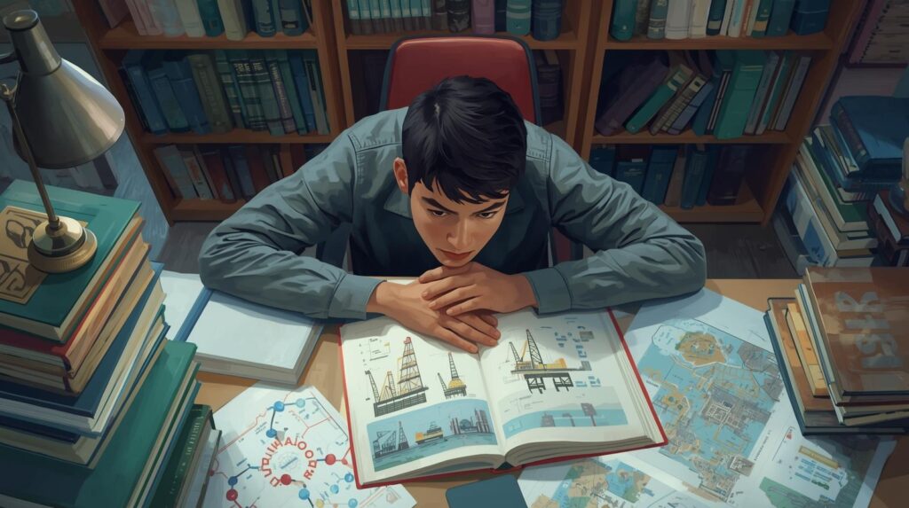 دراسة هندسة البترول والغاز