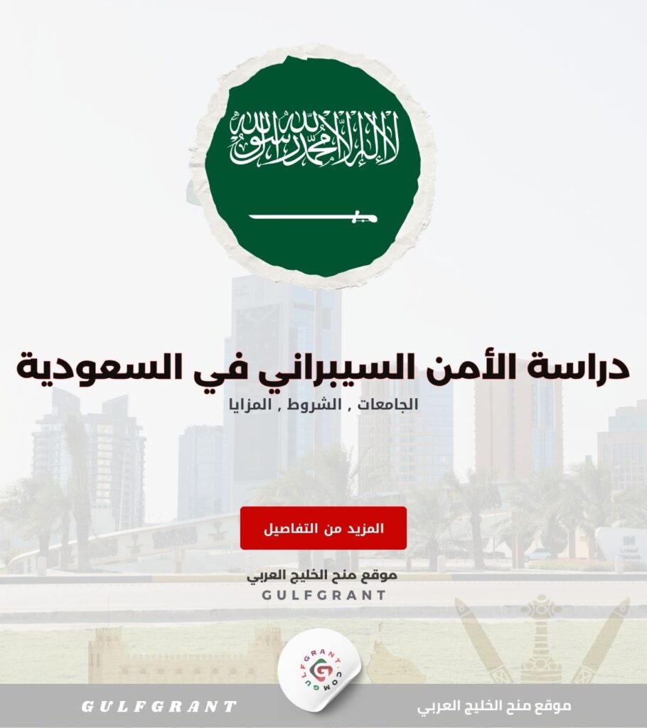 دراسة الأمن السيبراني في السعودية