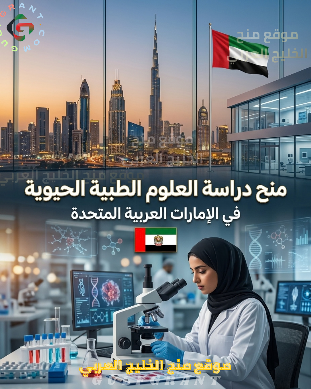 دراسة العلوم الطبية الحيوية في الإمارات العربية المتحدة