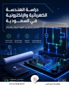 دراسة الهندسة الكهربائية والإلكترونية في السعودية