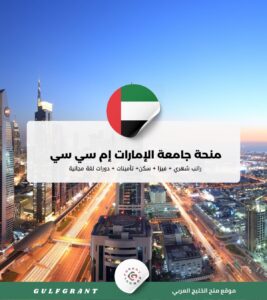 منحة جامعة الإمارات إم سي سي