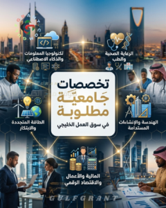 أقوى 10 تخصصات جامعية مطلوبة في سوق العمل الخليجي 2026