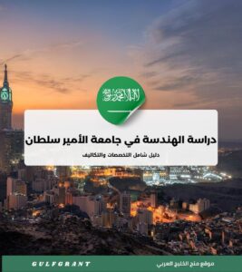 دراسة الهندسة في جامعة الأمير سلطان
