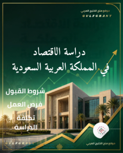 دراسة الاقتصاد في المملكة العربية السعودية