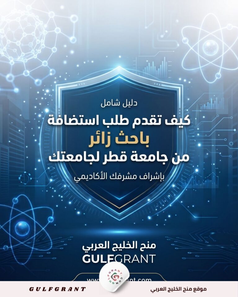 كيف تقدم طلب استضافة باحث زائر لمشرفك الأكاديمي من جامعة قطر لجامعتك؟