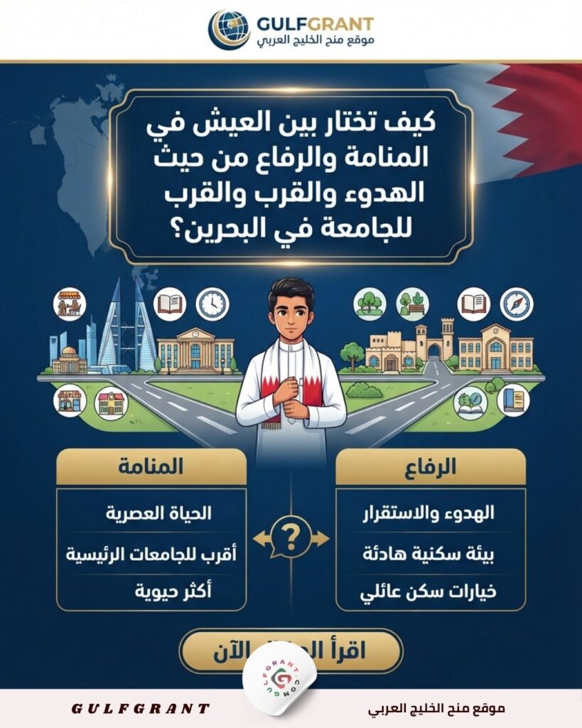 العيش في المنامة والرفاع