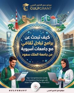 برامج تبادل ثقافي مع جامعات أسيوية من جامعة الملك سعود
