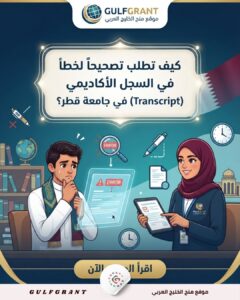 تصحيح لخطأ في السجل الأكاديمي