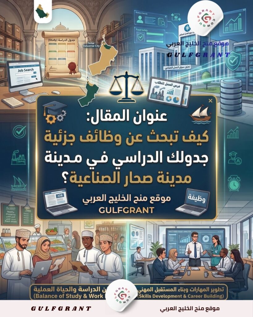 جدولك الدراسي في مدينة صحار