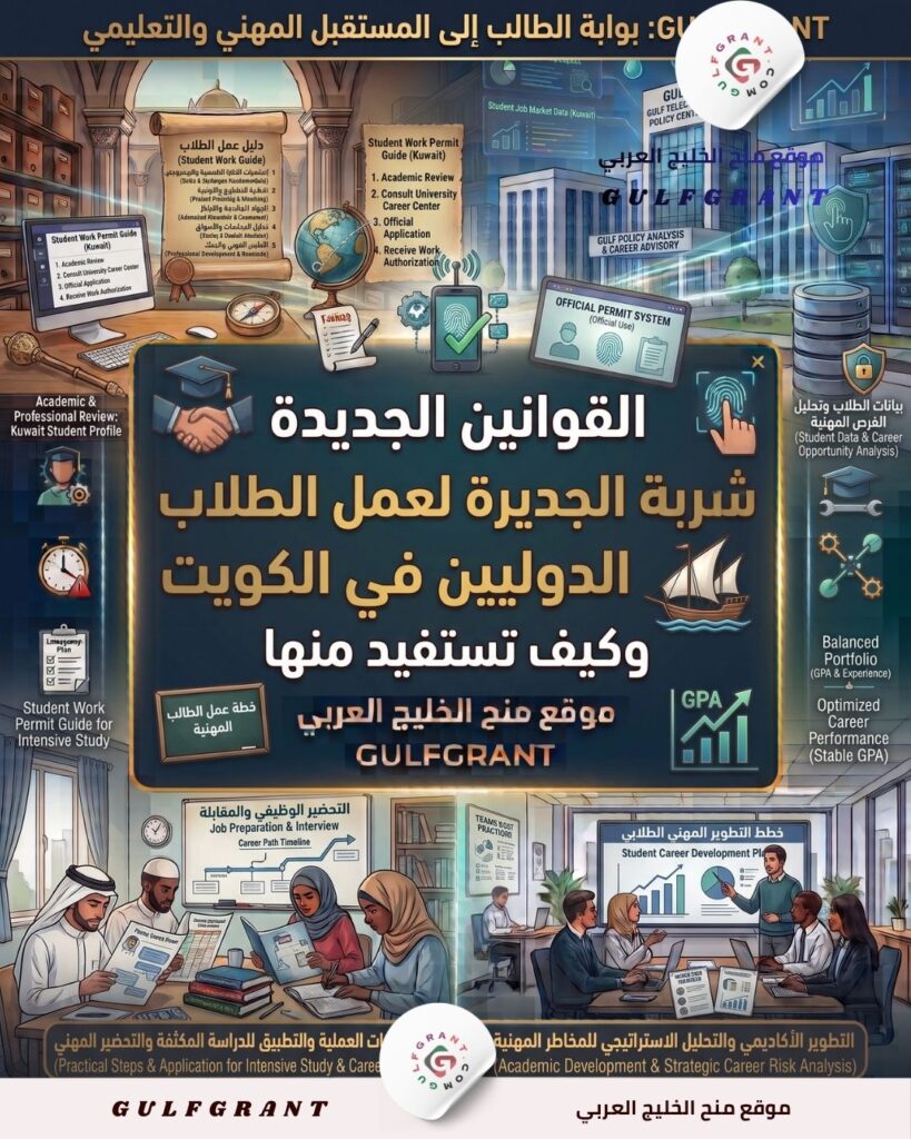 عمل الطلاب الدوليين في الكويت