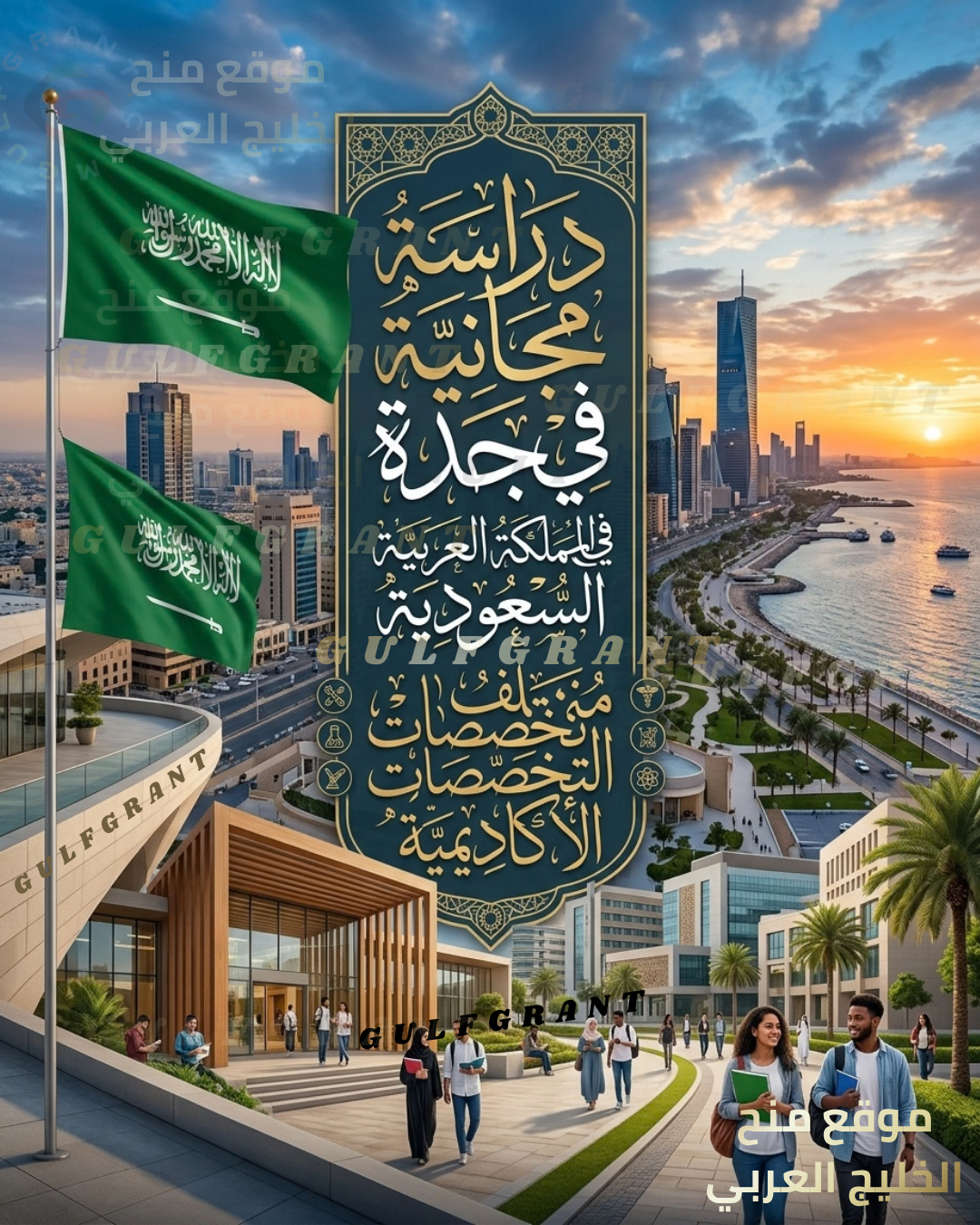 منحة جامعة جدة في المملكة العربية السعودية