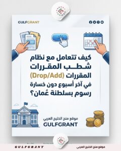 نظام شطب المقررات