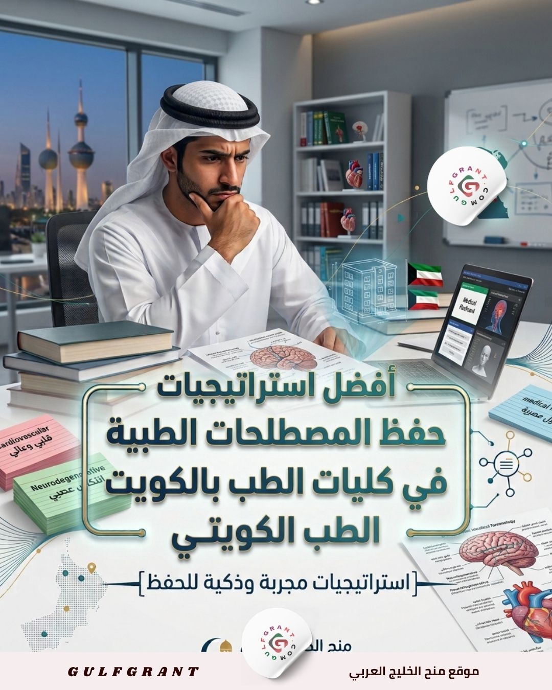 أفضل استراتيجيات حفظ المصطلحات الطبية الصعبة في كليات الطب بالكويت