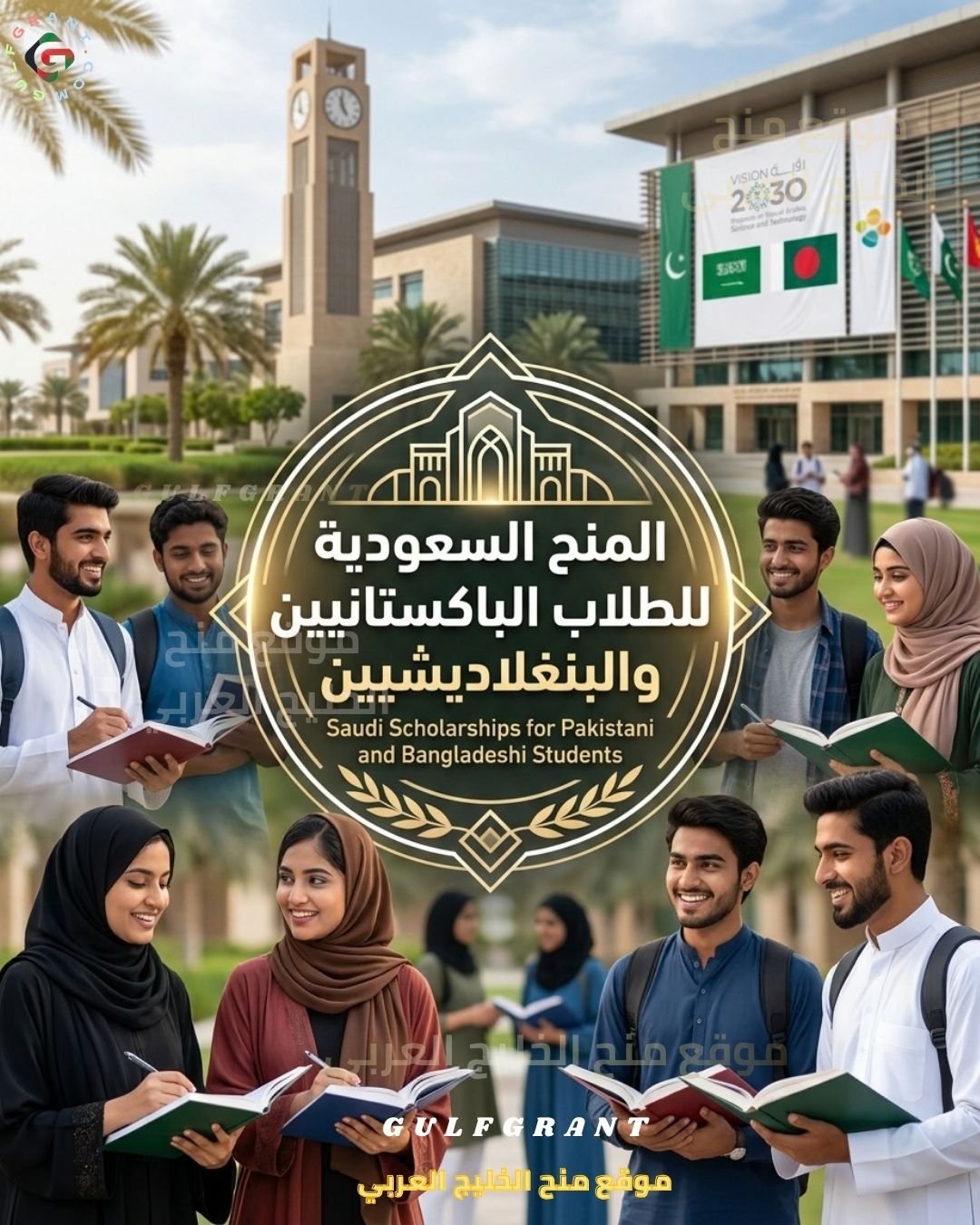 المنح السعودية للطلاب الباكستانيين والبنغلاديشيين