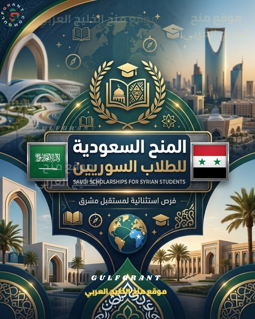 المنح السعودية للطلاب السوريين