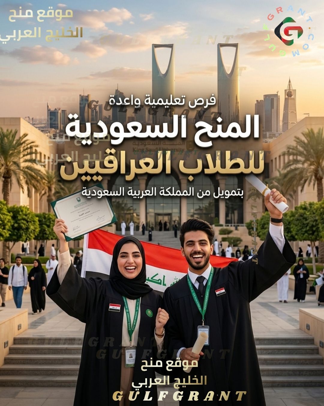 المنح السعودية للطلاب العراقيين