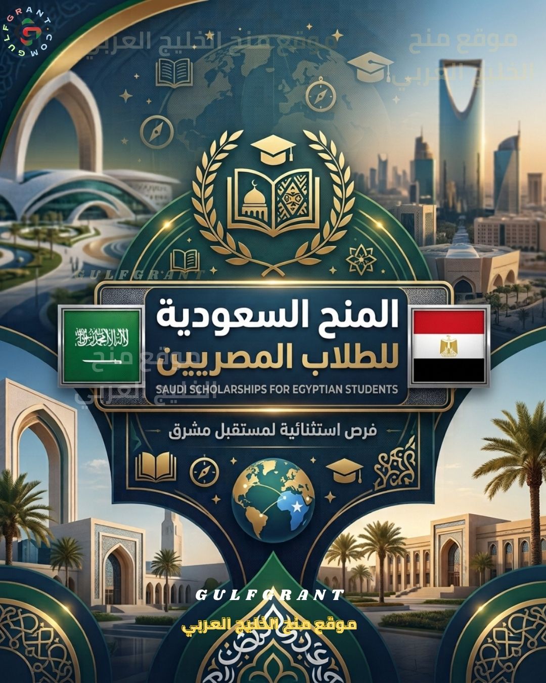 المنح السعودية للطلاب المصريين