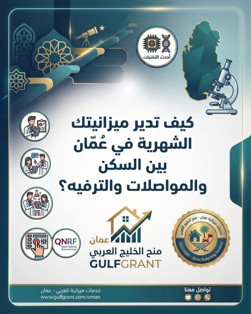 الميزانية الشهرية في عمان